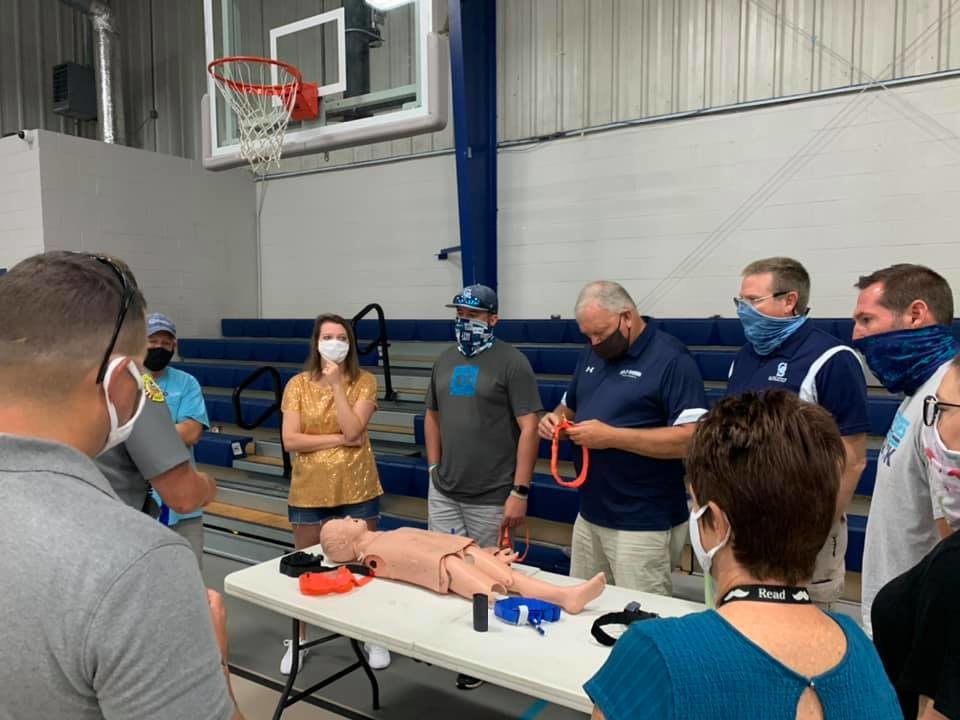 Gulf Shores City School employees receive Stop The Bleed training